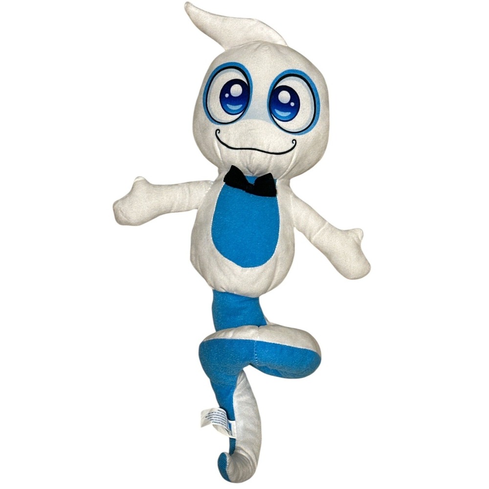 Classic Toy Company Spookie White & Blue Ghost With Bow Tie 2023 Plush Toy
